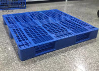 Βαρέων καθηκόντων βιομηχανική Stackable πλαστική αποθήκευση αποθηκών εμπορευμάτων τεσσάρων τρόπων παλετών εισόδων 1400 * 1200